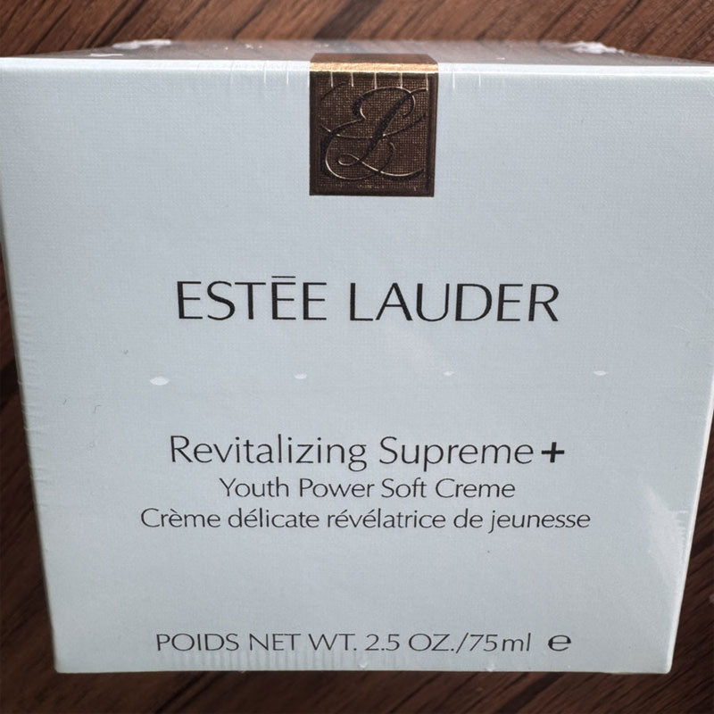 エスティーローダー リバイタライジング シュープリーム+ ユース パワー ソフト クリーム 75ml 並行輸入品 ESTEE LAUDER 保湿クリーム 高保湿 エイジングケア ハリ しわ 乾燥肌 美肌 うるおい フェイスクリーム 乾燥対策 [R](T)