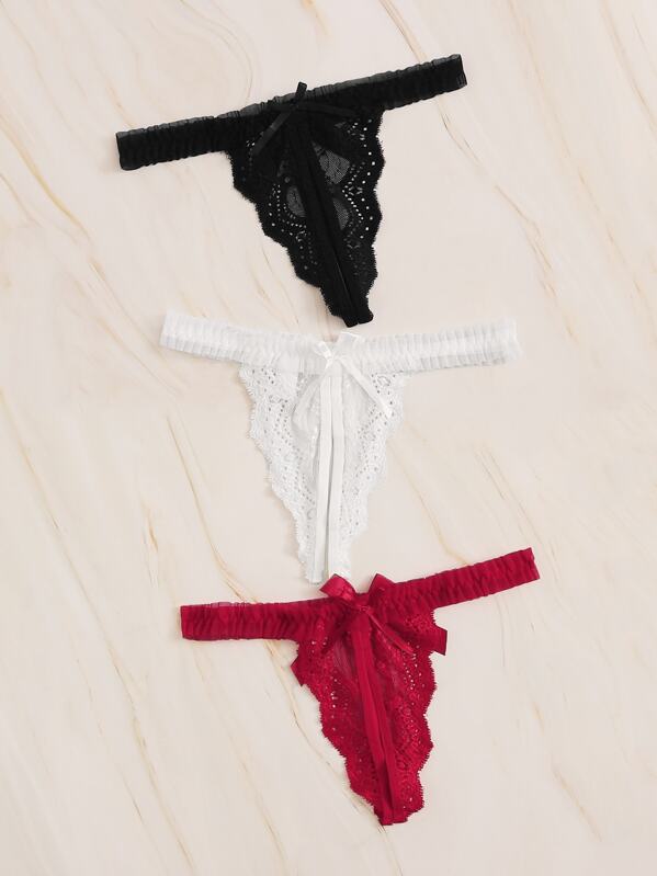 【衝撃価格1700円】オープンクロッチショーツ 3点セット 超過激 股割れ パンティ 穴あきセクシーランジェリー 股開き ショーツ 丸見え 下着 彼氏が喜ぶ レース パンツ エッチな下着 女性下着 かわいい レディース 大人 透け透け エロい エロ下着 [J] (T)