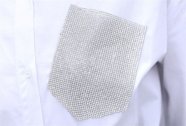 シャツワンピース スカート セット 重ね着 白シャツ 長袖 ワンピース ツーピース 小さいサイズ 大きいサイズ S M L XL アシンメトリー 長袖シャツ ホワイト 白 ベルト付き 可愛い 個性的 白ワンピ 襟 ボタン かっこいい 大人 レディース おしゃれ 韓国ファッション[J][K](Q)