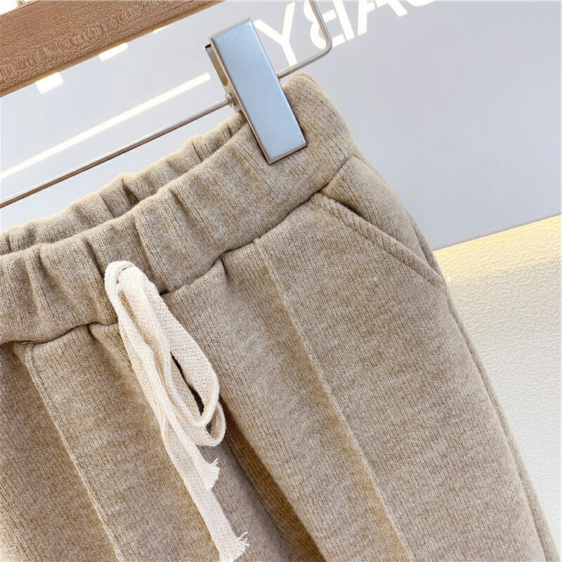キッズ 子供用 キッズ服  韓国ファッション  パンツ シンプル[J](T)