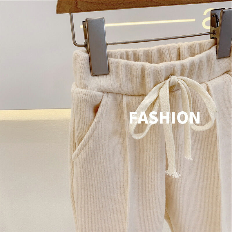 キッズ 子供用 キッズ服  韓国ファッション  パンツ シンプル[J](T)