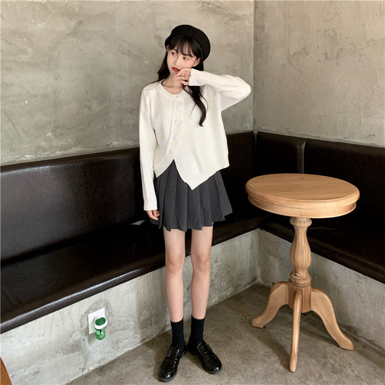 こなれた大人カジュアルを目指したい  韓国ファッション  の服 スプリット 暖かい 厚手[K][J](T)