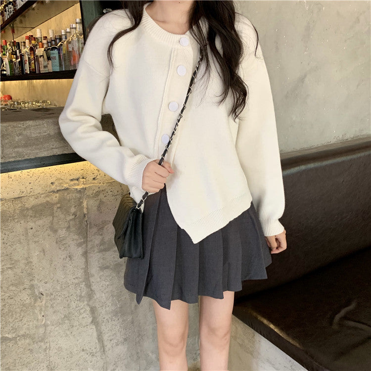 こなれた大人カジュアルを目指したい  韓国ファッション  の服 スプリット 暖かい 厚手[K][J](T)