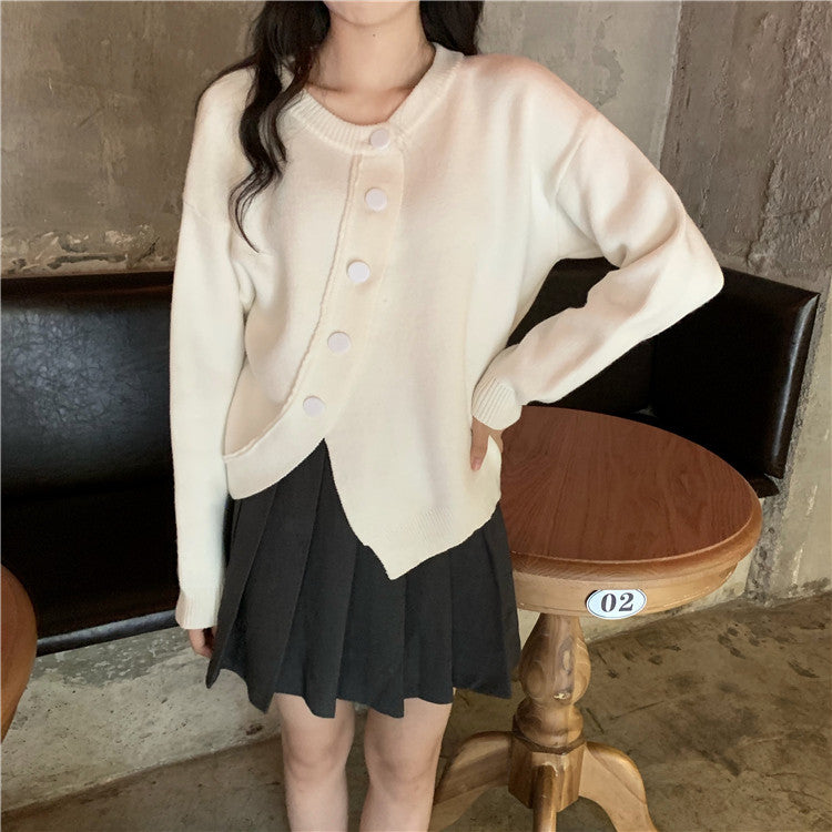 こなれた大人カジュアルを目指したい  韓国ファッション  の服 スプリット 暖かい 厚手[K][J](T)